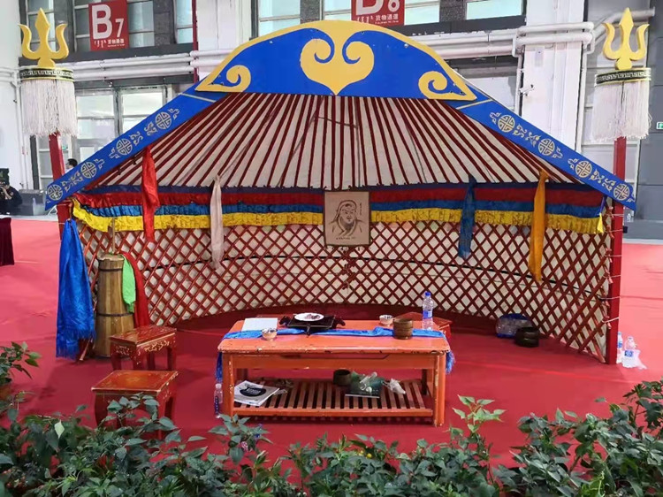 室內(nèi)蒙古包 觀光展覽